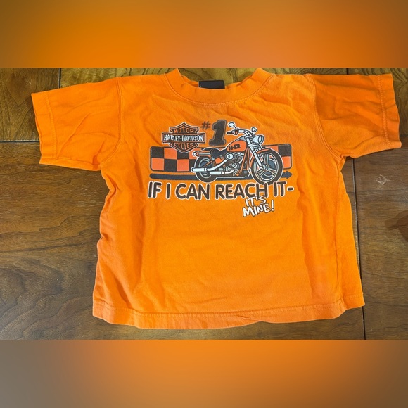 Harley-Davidson Other - Harley-Davidson Kids Orange T-Shirt